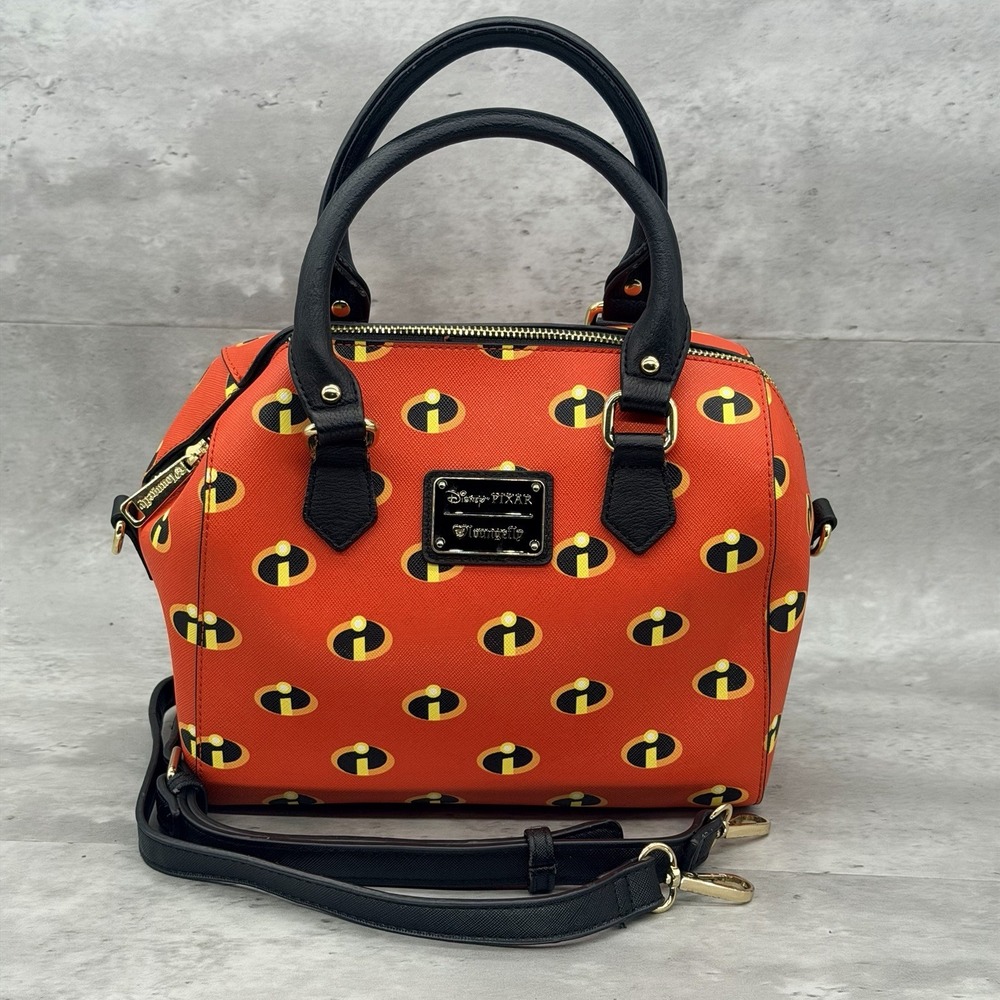 Loungefly Disney Pixar The Incredibles Satchel Handbag Purse Original